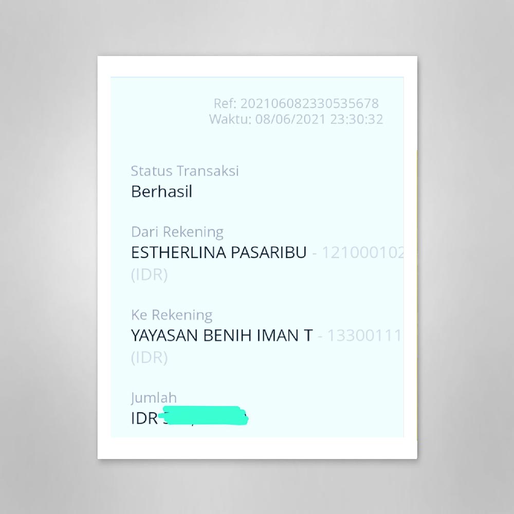 Terima kasih Bu Estherlina P