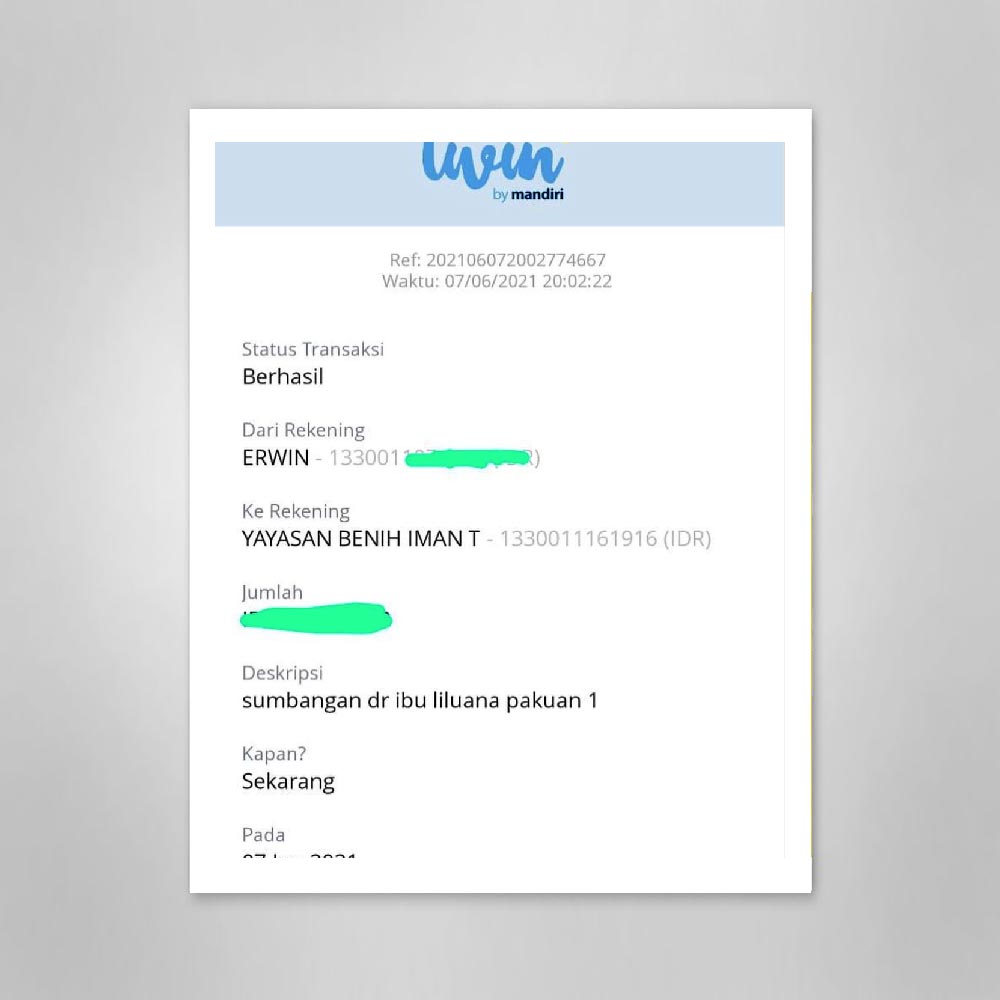 Terima kasih Bu Liliana Pakuan 1